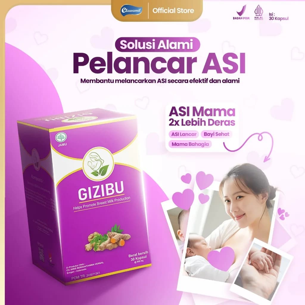 Susu & Vitamin Ibu Menyusui
