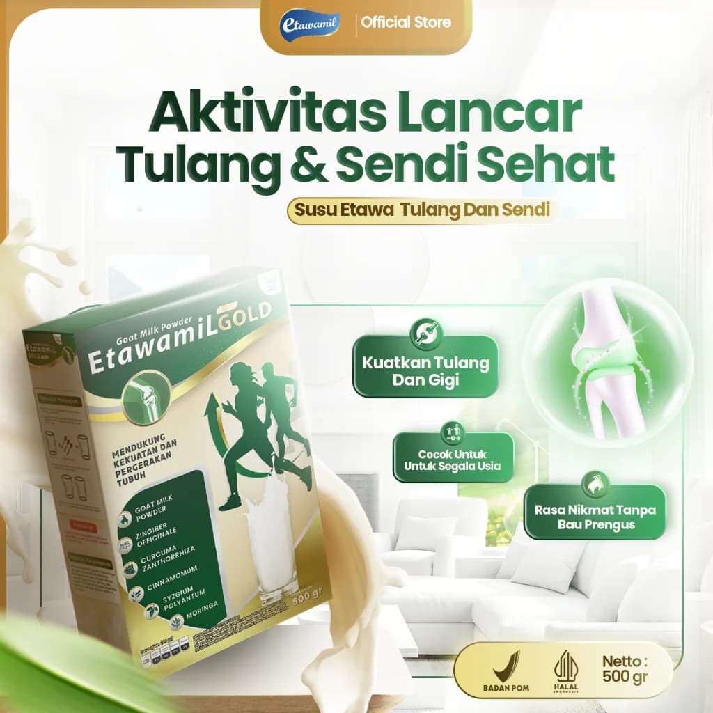 Susu & Vitamin Sendi Tulang