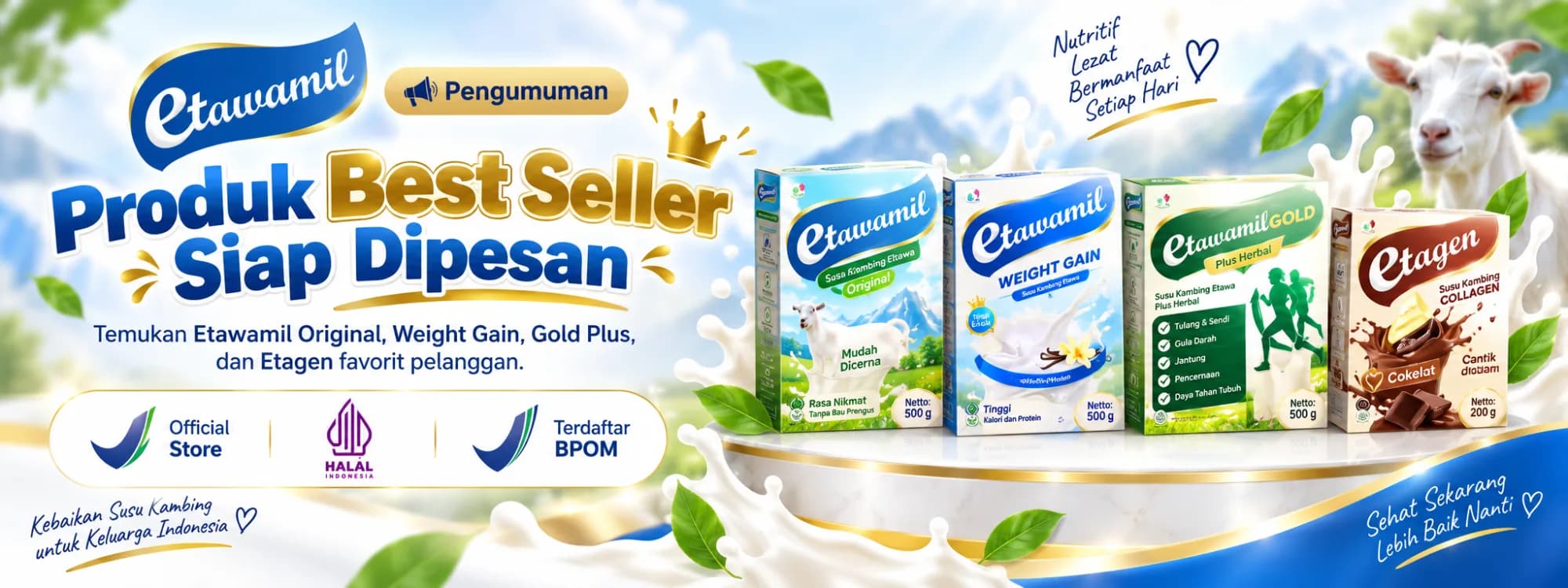 Produk Best Seller Siap Dipesan