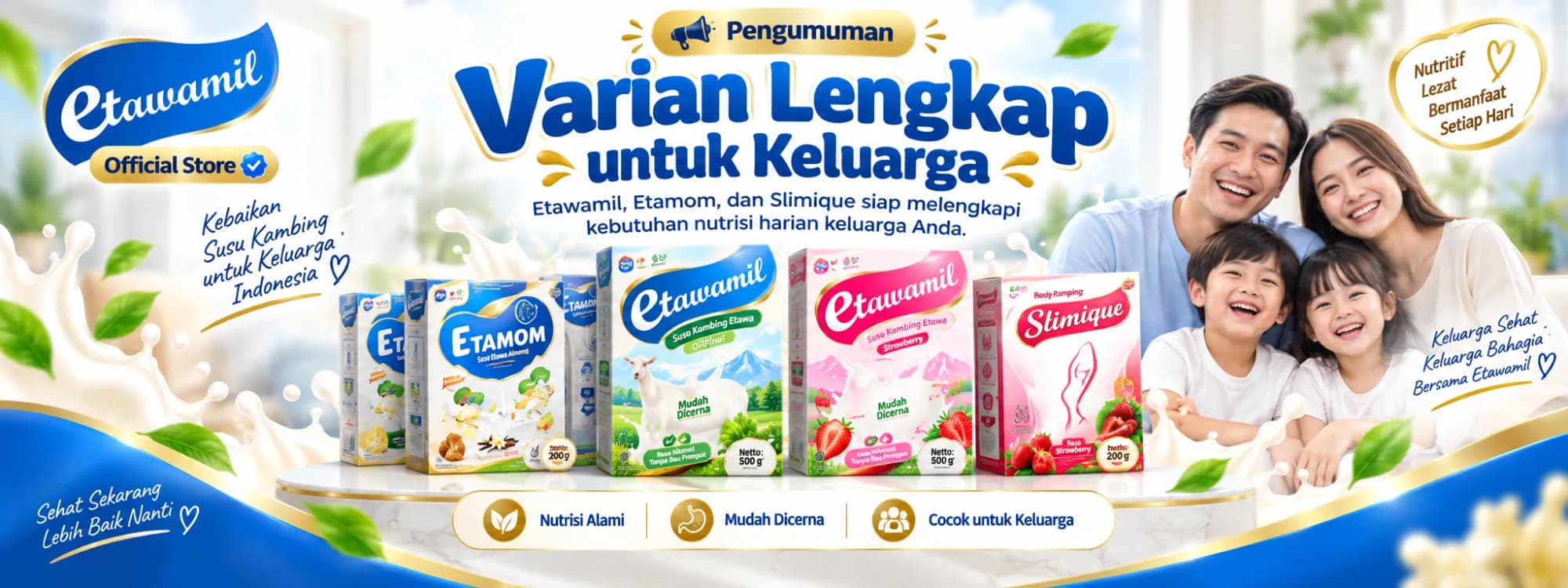 Varian Lengkap untuk Keluarga