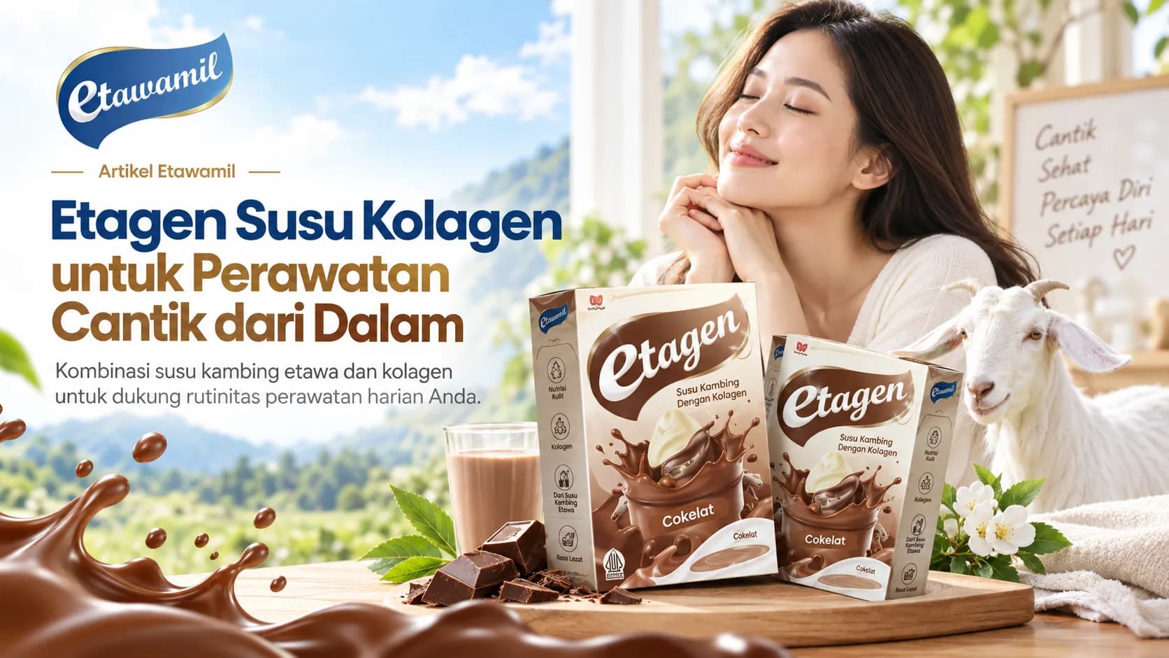 Etagen Susu Kolagen untuk Perawatan Cantik dari Dalam